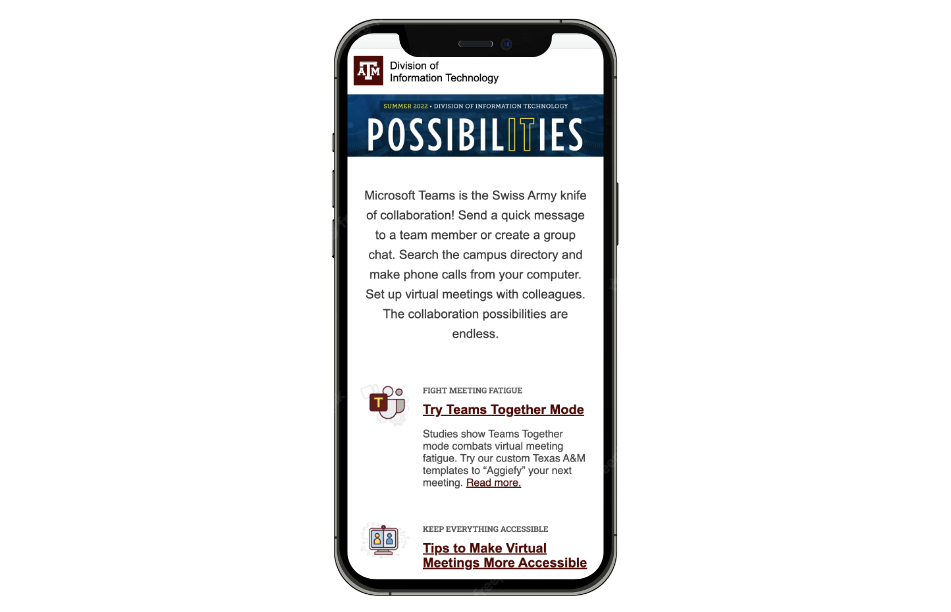 Current PossibilITies