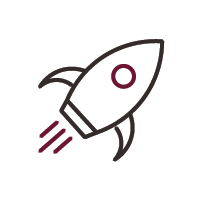 Rocket Ship Icon